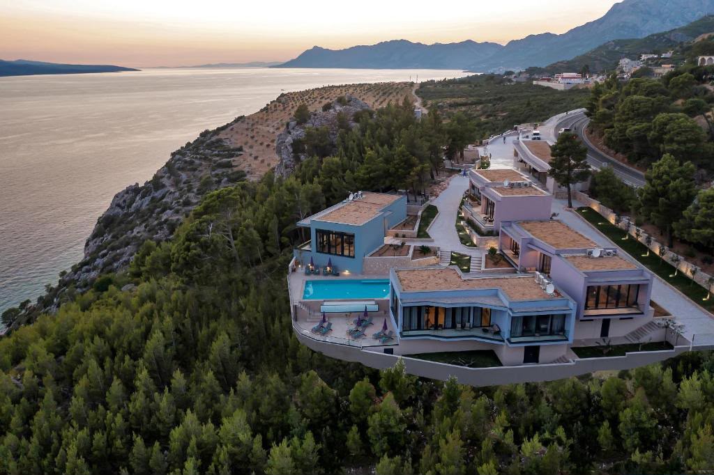 Adriatic Coast at Sunset
